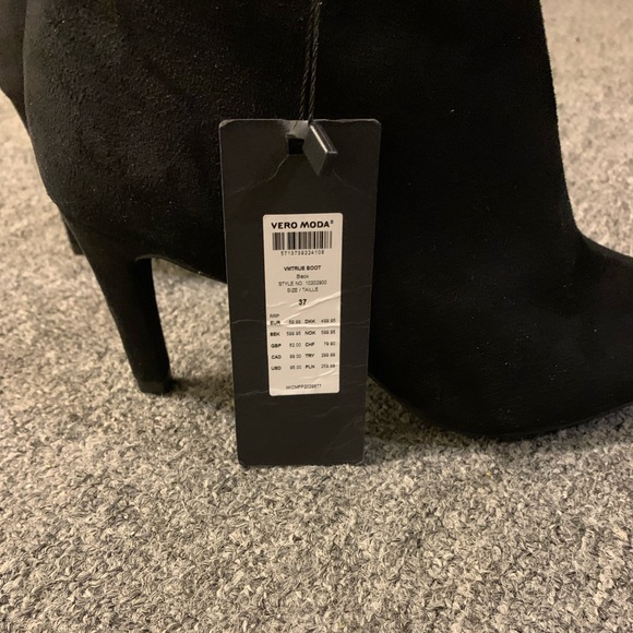 Vero Moda suede Ankle Boots - Picture 5 of 6